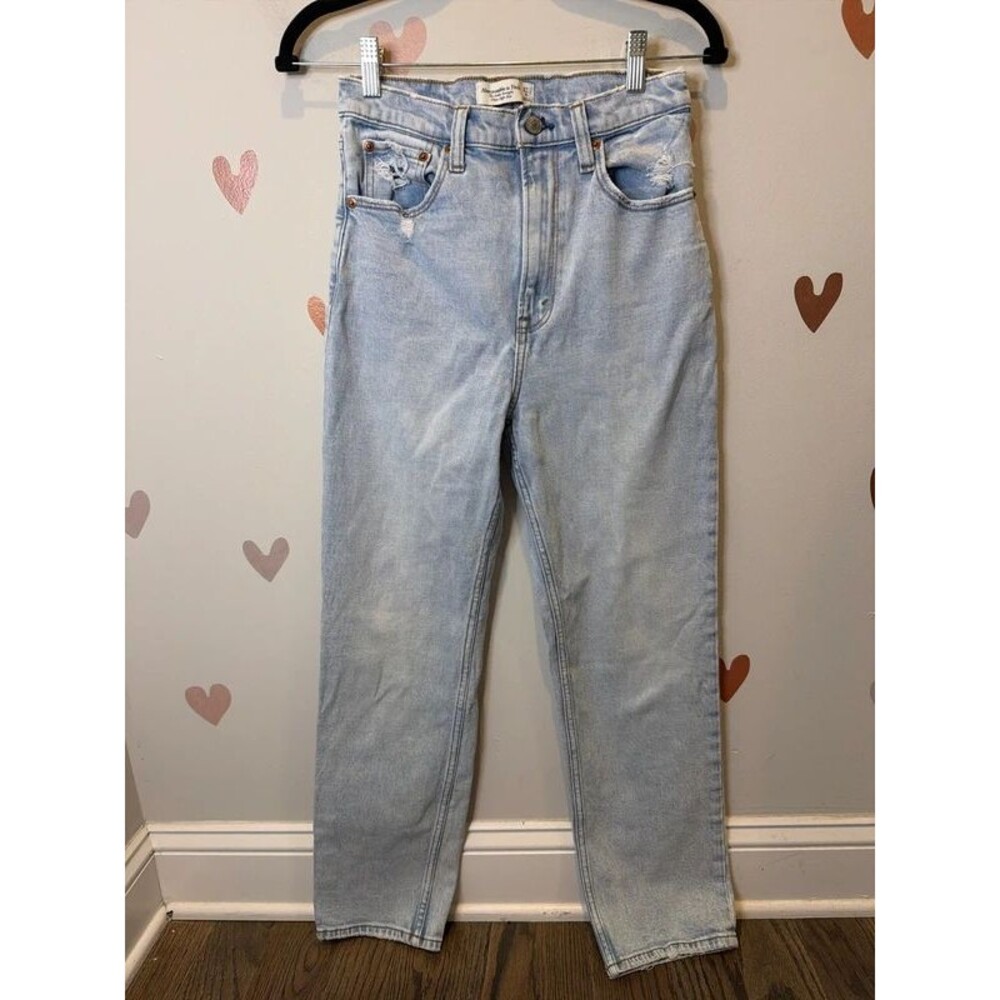 Abercrombie Ankle Straight Jeans 4L